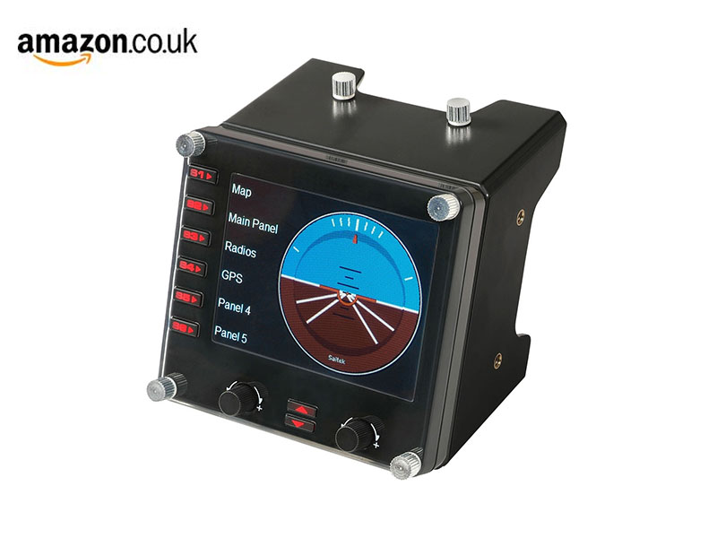 Click to buy on Amazon Logitech Flight Panel
